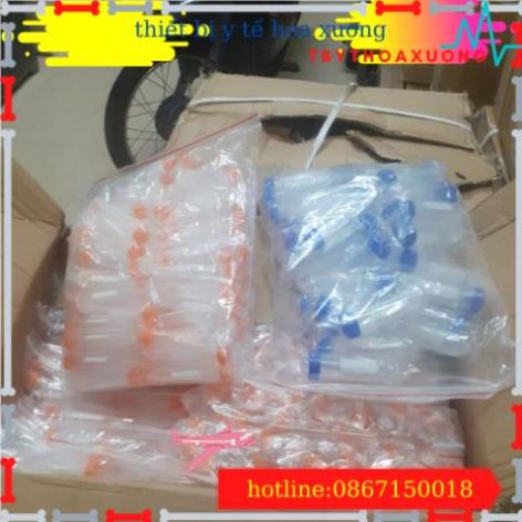 Com Bo 20 Ống Falcon 15ml - Ống Ly Tâm 15ml nắp Vặn, Đáy Nhọn Tiệt Trùng Từng Cái