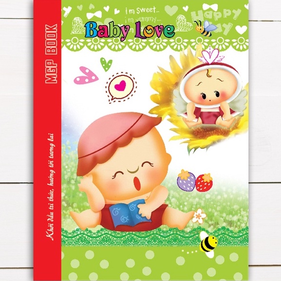 Tập Vở Minh Gia Phát Baby Love 96 Trang ĐỊnh Lượng 100