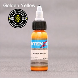Mực xăm intenZ 💝 Màu cam 30ml - Mực xăm chất lượng.