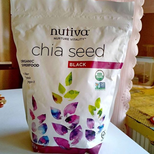Hạt Chia Seed Nutiva Organic bịch 907g nhập Mỹ