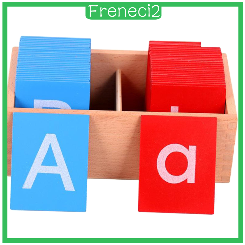 Bảng Chữ Cái Gỗ Freneci2 Montessori Giáo Dục Cho Bé Từ 3 Tuổi
