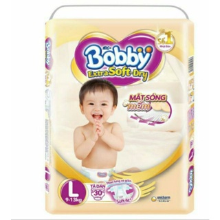 Thanh lý tã dán bobby extra số đt-dry , xs48, s74, l30