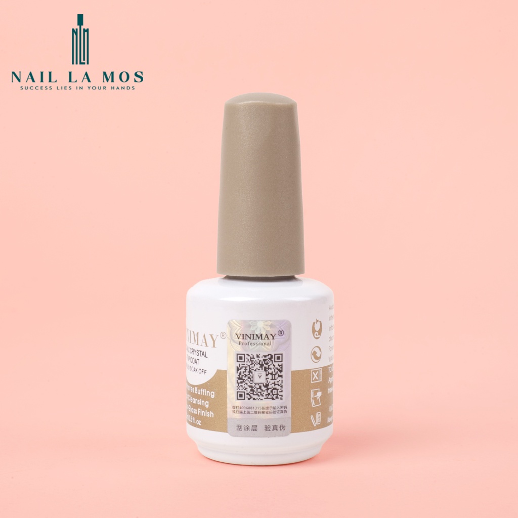 Top bóng kim cương Vinimay chính hãng - Top coat mới chống nước bền hơn 35 ngày