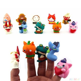 Set of 5 cute puppet finger puppets