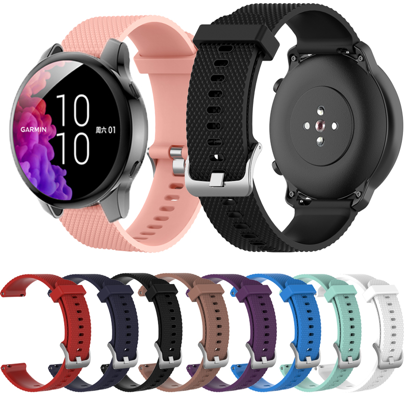 Dây Silicone Thay Thế Cho ĐồNg Hồ Garmin Venu / Venu Sq Music / GarminMove 3 Luxe Style / Vivoactive 3 20mm