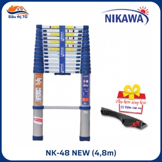 Thang nhôm rút Nikawa 4,8m hàng chính hãng Nikawa bảo hành 18 tháng