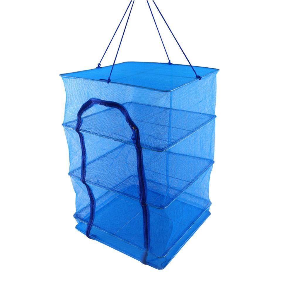 Lồng Lưới Phơi Khô Cá / Rau Củ Quả 4 Tầng Tiện Lợi