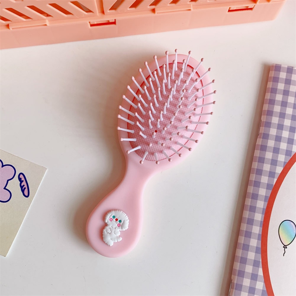 Lược Chải Tóc Mát Xa Da Đầu Tiện Dụng Phim hoạt hình trái tim cô gái túi khí đệm không khí lược đầu massage dễ thương nhỏ Lược nhà Tóc Tạo Kiểu Tóc Lược