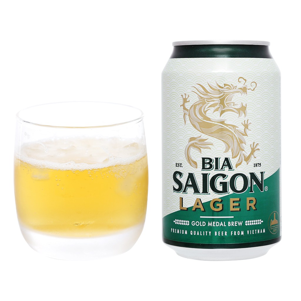 [MỚI NHẤT] Bia sài gòn lon 330ml.