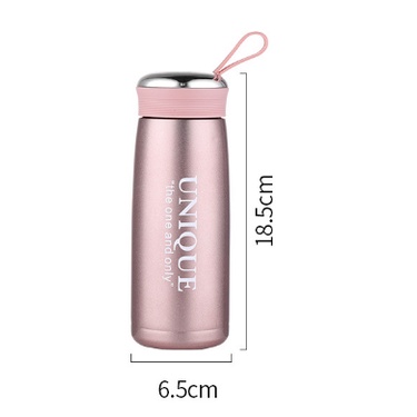 Bình giữ nhiệt co lọc trà mini nóng lạnh UNIQUE 360ml chất lượng tốt - binh giư nhiet inox - ly giu nhiet inox