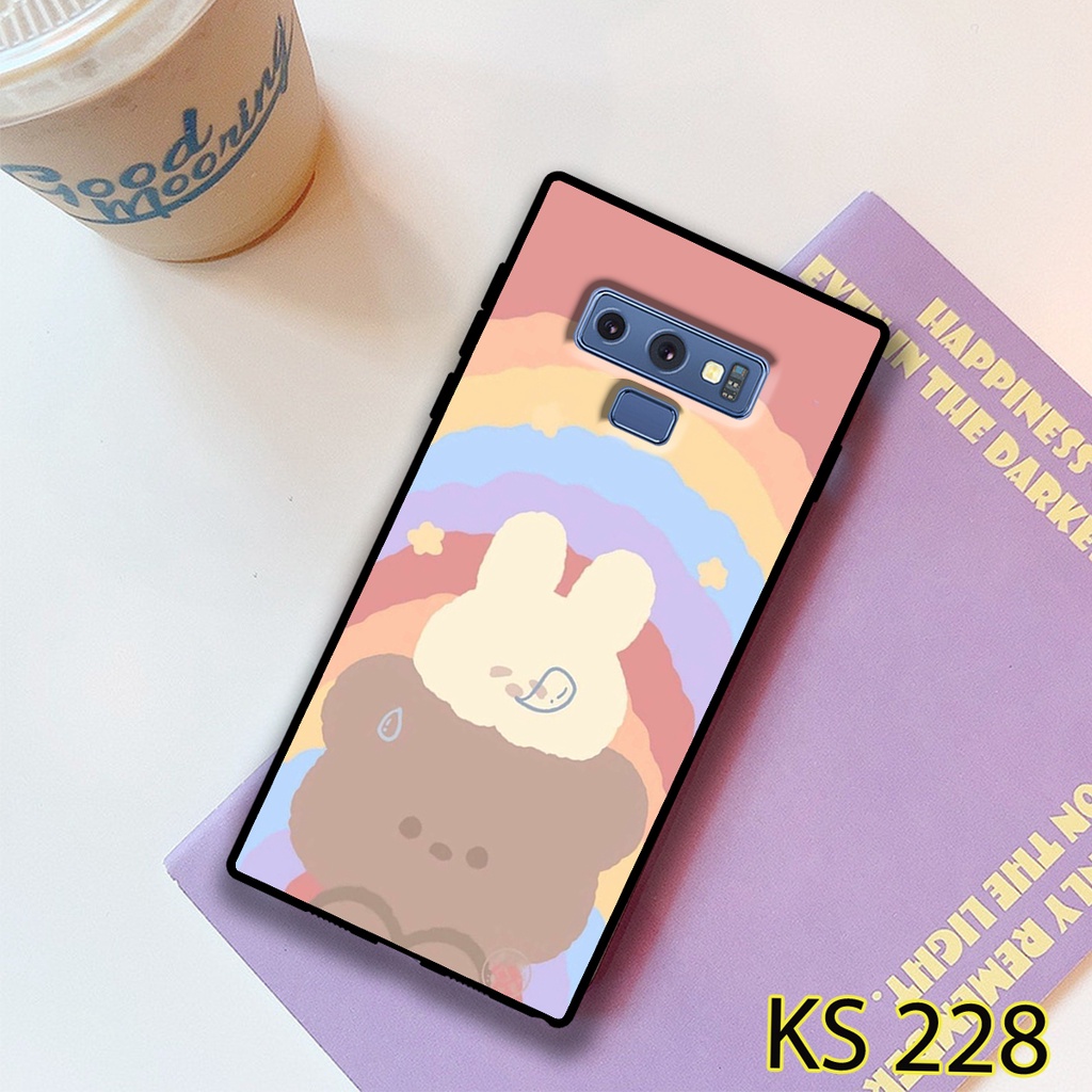 Ốp lưng Samsung Note 7/Note 8/Note 9 in hình Gấu nhỏ siêu đẹp, độc, lạ_KINGSTORE.HN_Ốp SS