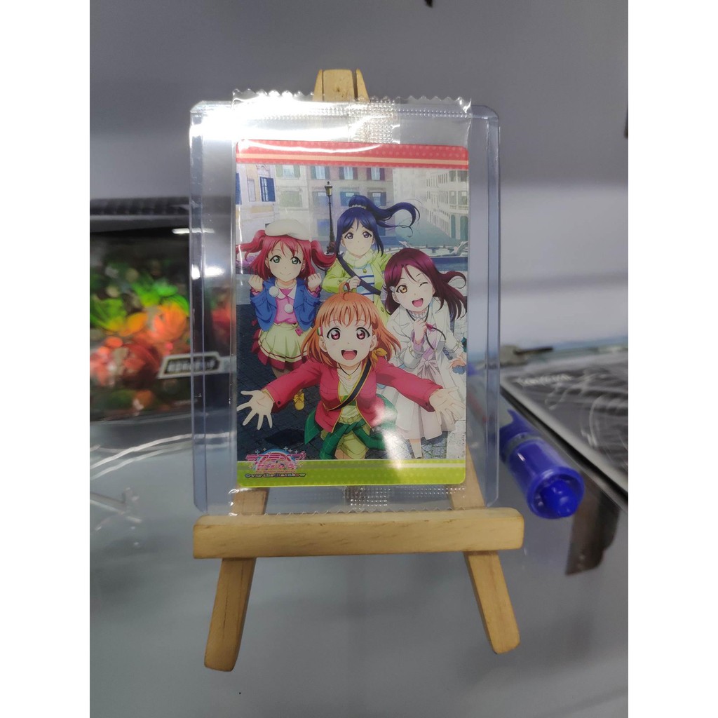 Thẻ bài sưu tầm bánh xốp Idol Love Live LL - Tặng bọc bài nhựa bảo quản