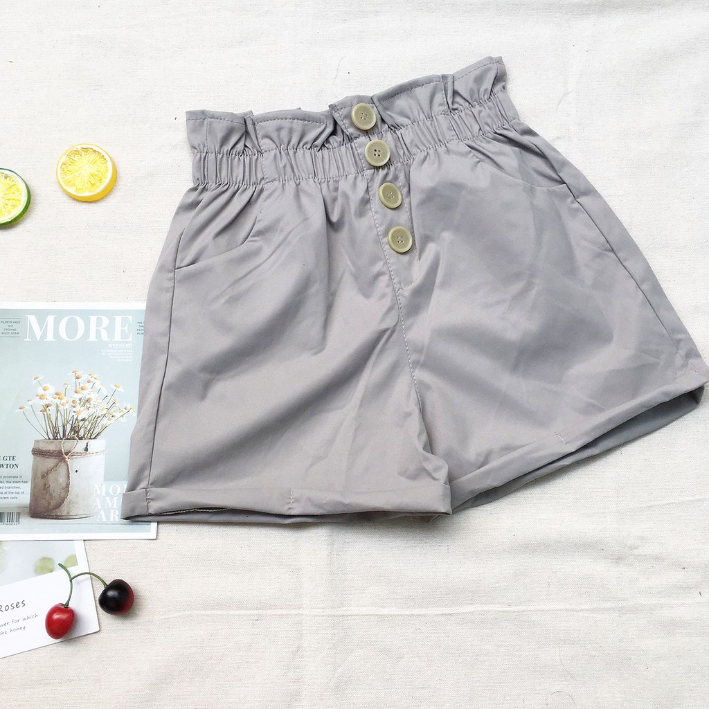 Quần đùi nữ từ 40-45kg - quần sọt short nữ vải kaki Lưng Cao - QNU40 | BigBuy360 - bigbuy360.vn