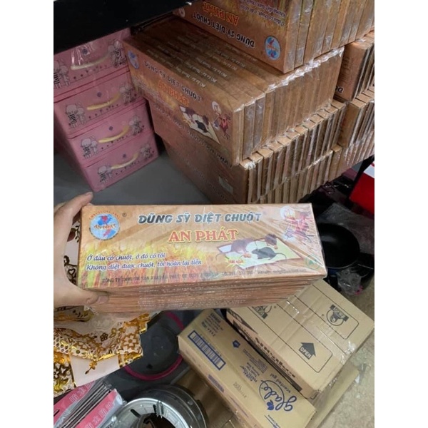 Dũng sỹ diệt chuột An phát, keo dính chuột an toàn hiệu quả