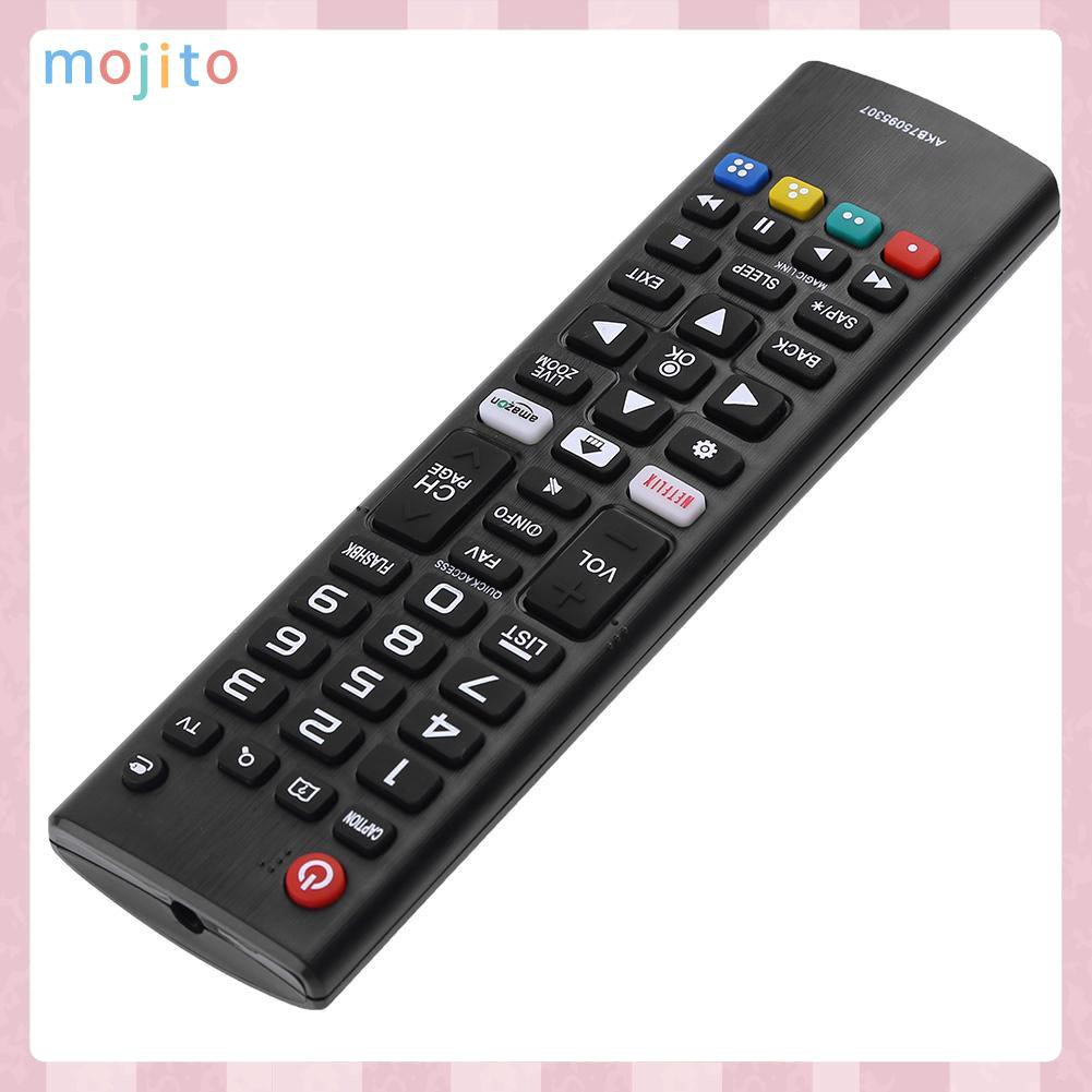 MOJITO Learning Remote Control for LG 55LJ550M 32LJ550B AKB75095307/5303 Netflix