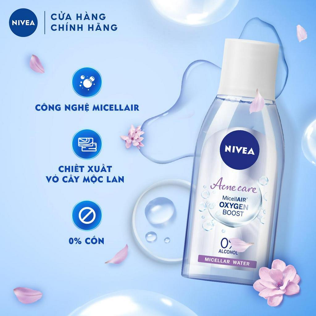 Nước tẩy trang Nivea cho da mụn Acne Care Makeup Clear Micellar Water 125ml 89270
