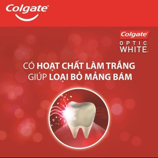 kem đánh răng cogate optic white 100gr