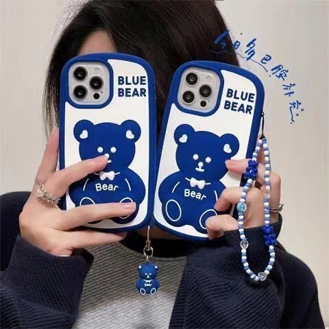 Ốp Điện Thoại Mềm Chống Sốc Hình Gấu Cho iPhone 7 8Plus X XS XS MAX XR 11 12pro 13promax