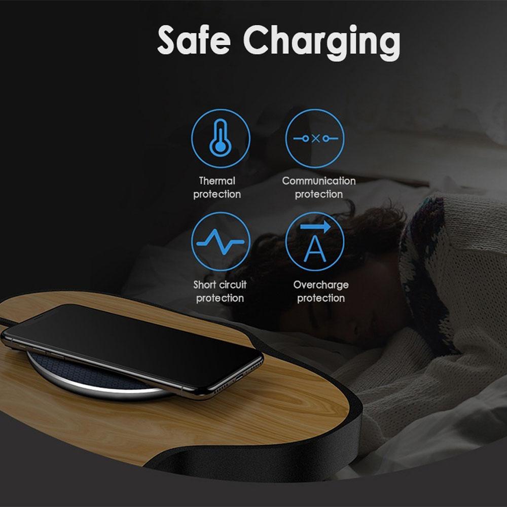 Đế Sạc Nhanh Không Dây 10W Gấp Gọn Tiện Dụng