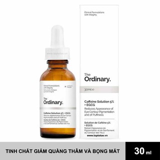 Tinh Chất Giảm Quầng Thâm Mắt TO Caffeine Solution 5% + EGCG 30ml