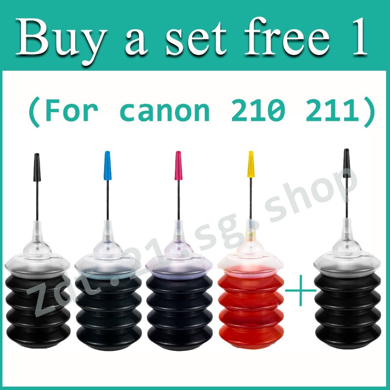 Nạp Mực Tương Thích Canon PG210 CL211 210XL 211XL Mực Mực Cho Canon MP270 MP480 MP240 MP490 IP2700 I