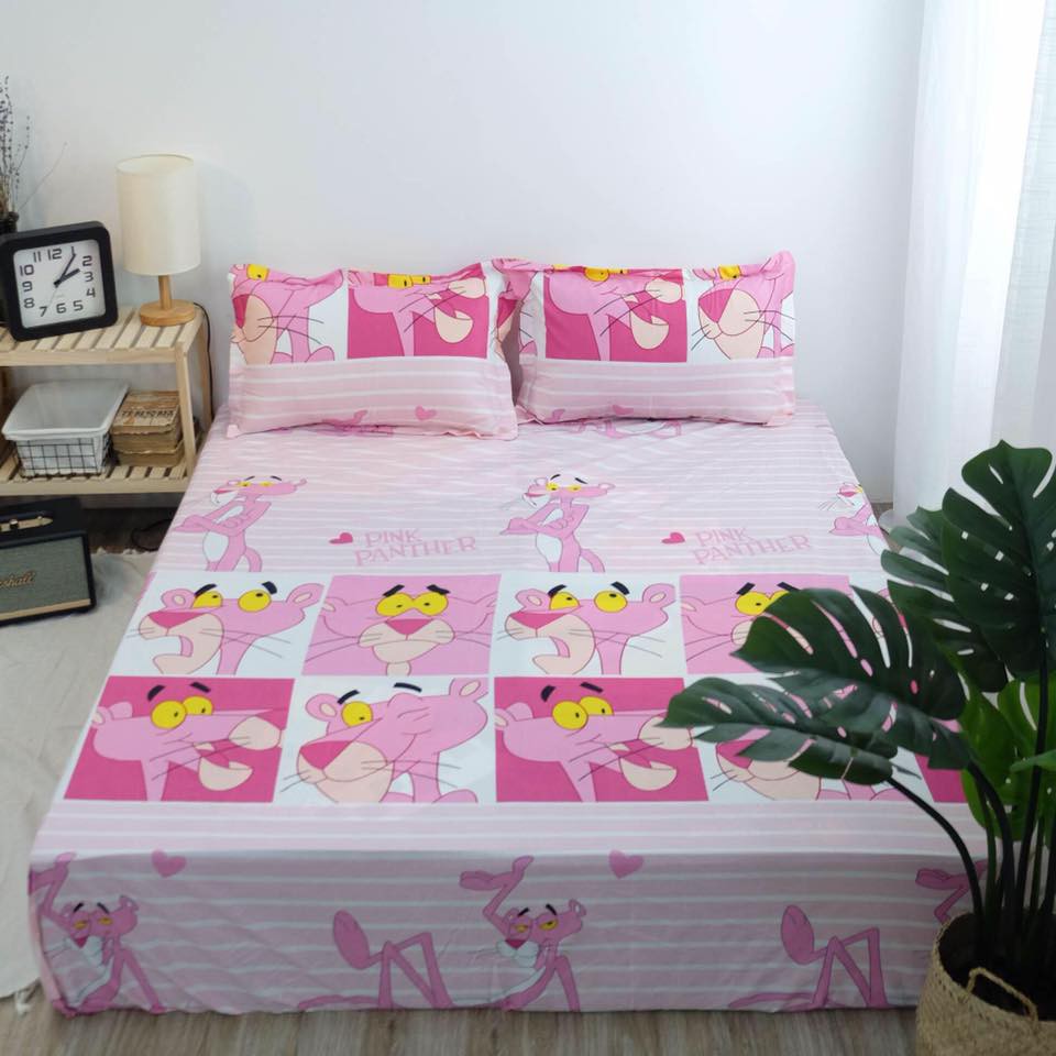 Ga Trải Giường M6/M8 Chất Poly Cotton Dày Dặn Tặng kèm 2 vỏ gối (Ghi chú mẫu khi đặt đơn nha) | BigBuy360 - bigbuy360.vn
