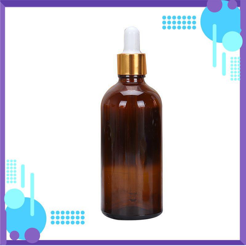 Lọ Chiết Serum ❤ SIÊU RẺ ❤ [100ml] Chai lọ đựng tinh dầu thủy tinh nắp bóp giọt (chai serum) , phụ kiện du lịch