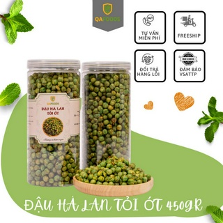 Đậu hà lan rang tỏi ớt 450g , đậu hà lan nhà làm cực thơm và giòn , thực phẩm quang anh