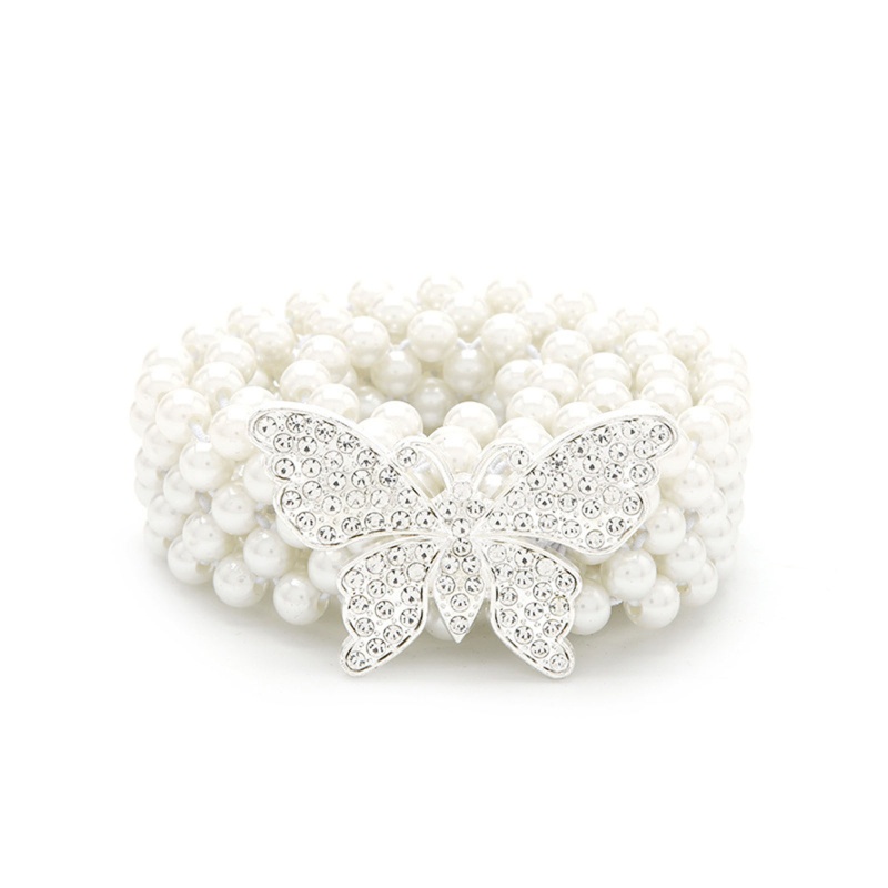 Thắt Lưng Đính Hạt Ngọc Trai Phong Cách Retro Cho Nữ