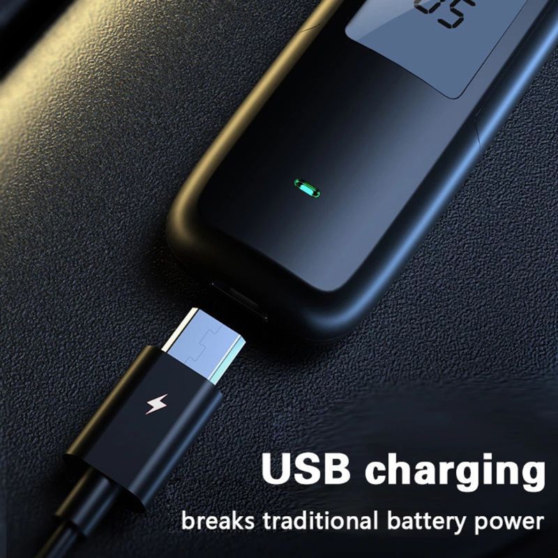 Máy Đo Độ Chính Xác Cao Không Tiếp Xúc Màn Hình LED Kỹ Thuật Số Có Thể Sạc Lại