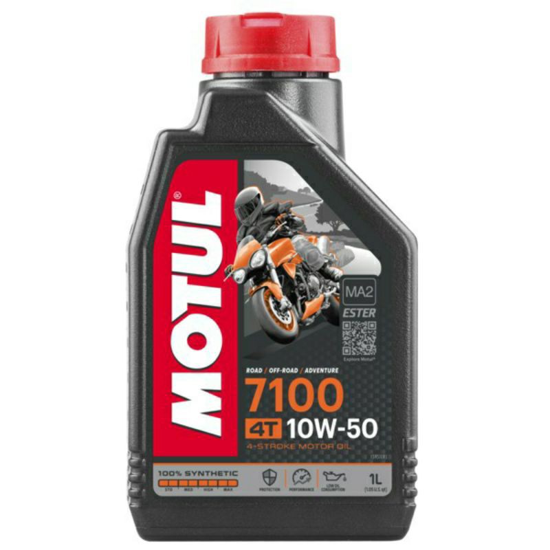 Dầu Nhớt Motul 4T 7100 10W50 100% Tổng Hợp chính hãng