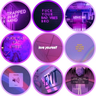 Giá đỡ điện thoại popsocket màu tím aesthetic