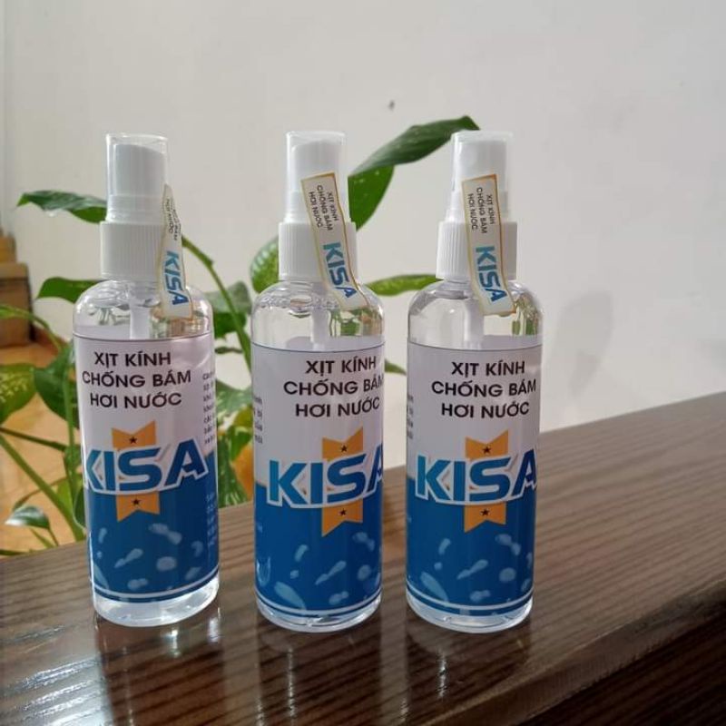 XỊT KÍNH CHỐNG BÁM HƠI NƯỚC KISA