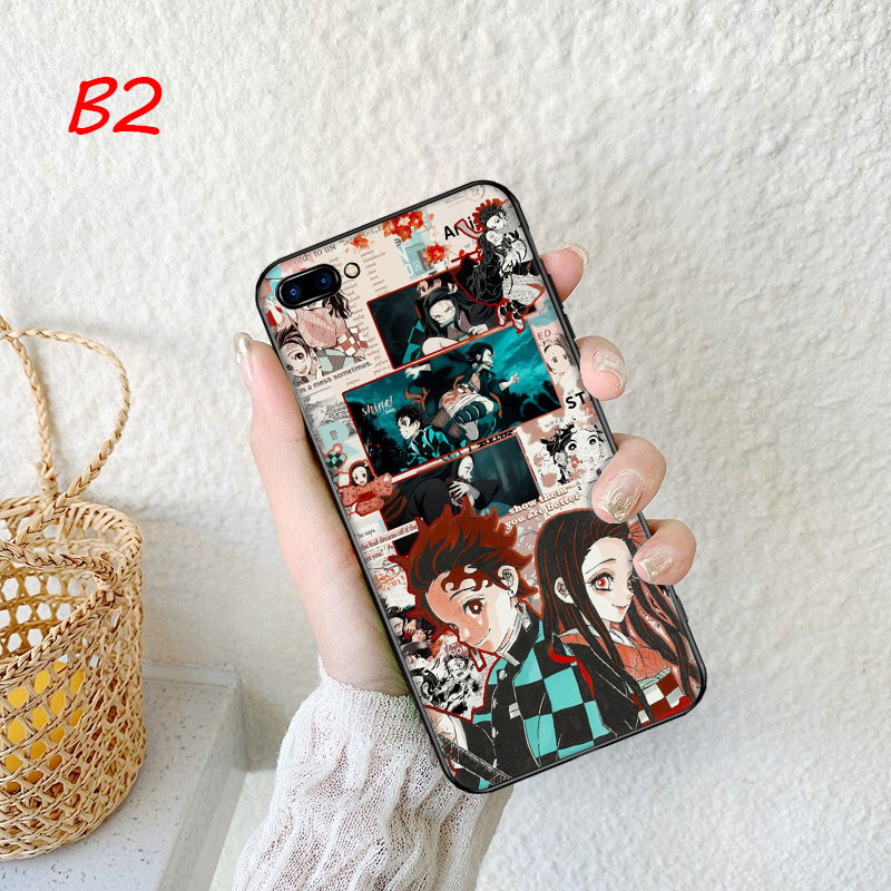 Oppo Ốp Điện Thoại Mềm Hình demon slayer kimetsu no yaiba 2 oppo a3s a5 a12 a7 oppo a5s a92 a91 a92s a5 2020 a9 2020