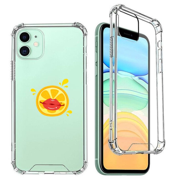 Ốp lưng TPU cứng trong suốt 4 cạnh chống sốc iP XR/11 Pro/12 mini/12 Pro/12 Promax  - MINH AN SAIGON