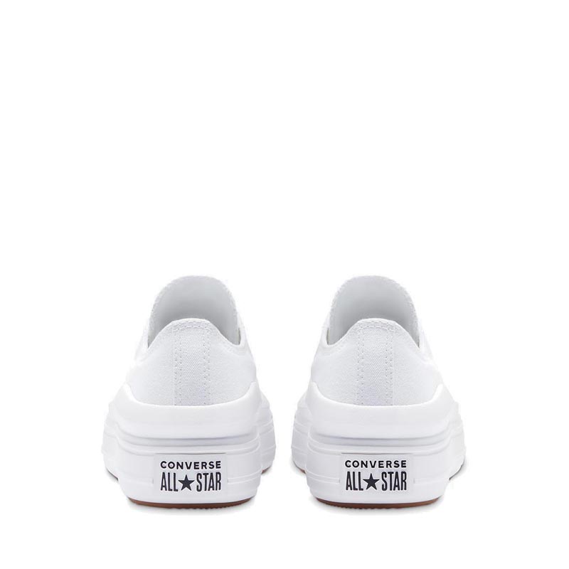 Giày Converse Chuck Taylor All Star Move Canvas Platform Women's Sneakers - White/White/White