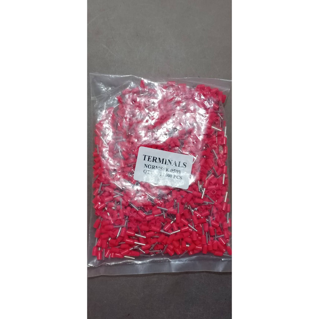 Đầu cốt pin rỗng E0508  túi 100c🥰