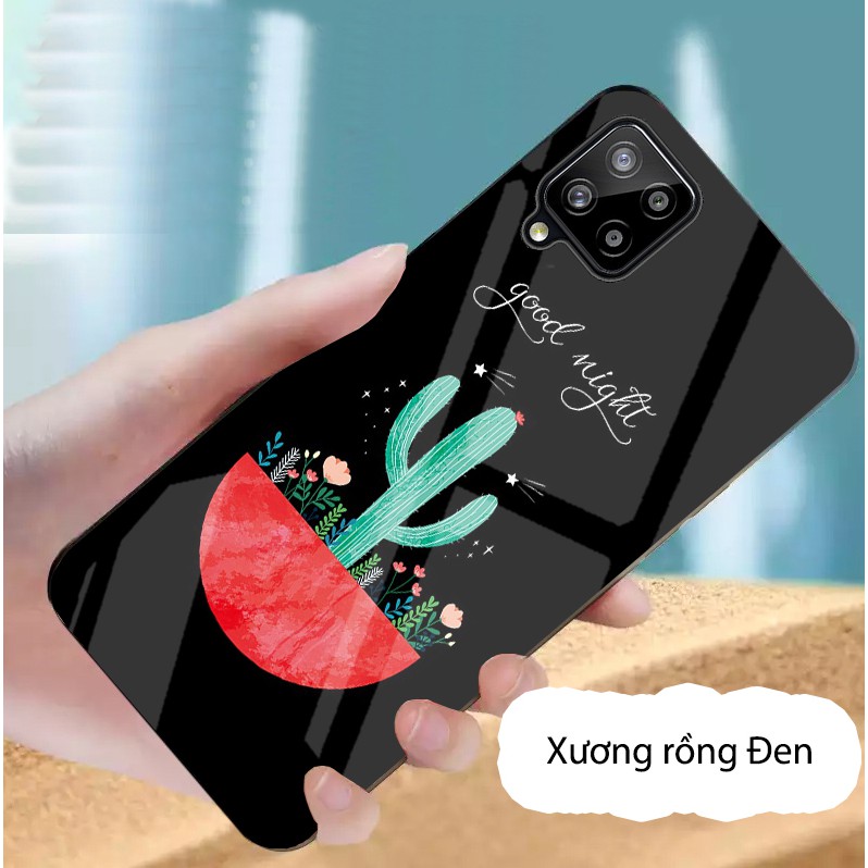 Ốp Samsung GALAXY A12, A22 4G,M32 , M12, A22 5G,M22 mặt kính gương bóng cao cấp