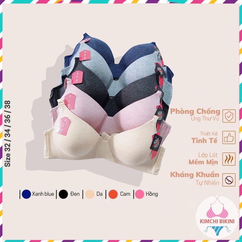 Áo lót nữ su đệm mỏng không gọng nâng ngực mềm mại thoáng mát tôn vòng 1 gợi cảm quyến rũ KIMCHIBIKINI AL035