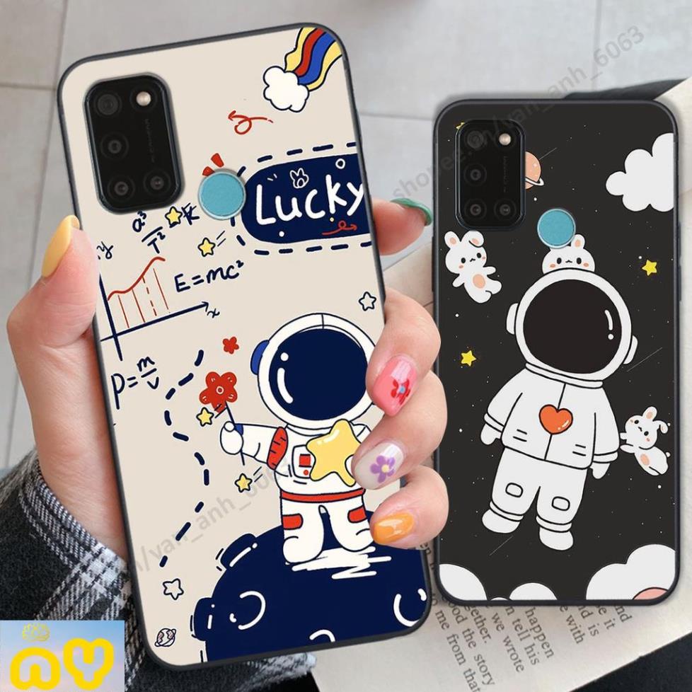 Ốp lưng Realme C17 / 7i hình bầu trời, phi hành gia đẹp, Ốp lưng lưng điện thoại realme viền dẻo cao cấp Như Ý