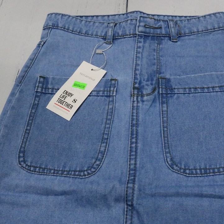 Chân váy jean sẻ dài 4030 | BigBuy360 - bigbuy360.vn