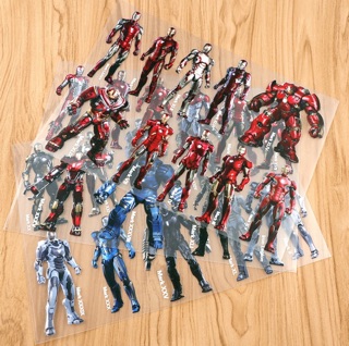 Sticker miếng dán mô hình Iron man