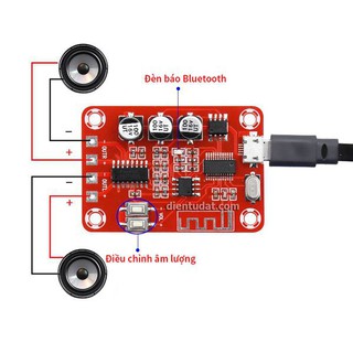 Mạch Khuếch Đại Âm Thanh Bluetooth 4.2 2*3W PAM8403 - A251