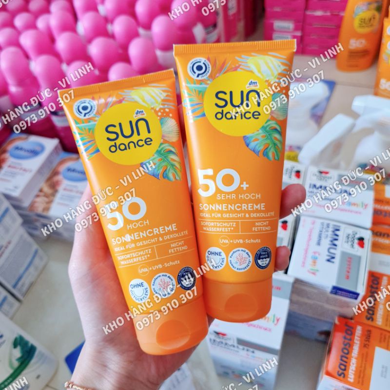 Kem chống nắng Sundance spf 50+