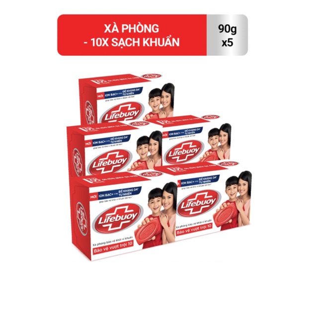 Combo 3 cục  Xà phòng cục lifebuoy 90g | BigBuy360 - bigbuy360.vn