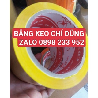 BĂNG KEO, BĂNG DÍNH MÀU VÀNG. 1 CÂY 6 CUỘN