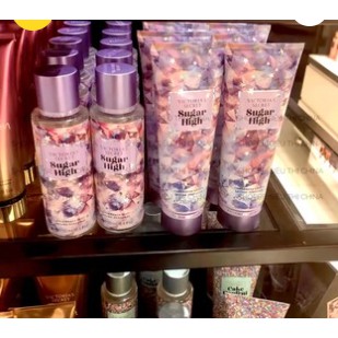 Cặp Xịt Thơm Toàn Thân BODY MIST VICTORIA’S SECRET 250ML Và Dưỡng Thể Hương Nước Hoa