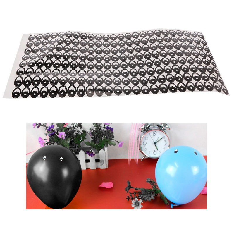 Miếng Dán Trang Trí Hình Đôi Mắt Hoạt Hình Dễ Thương DIY