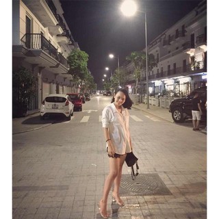 Quần đùi phối ren