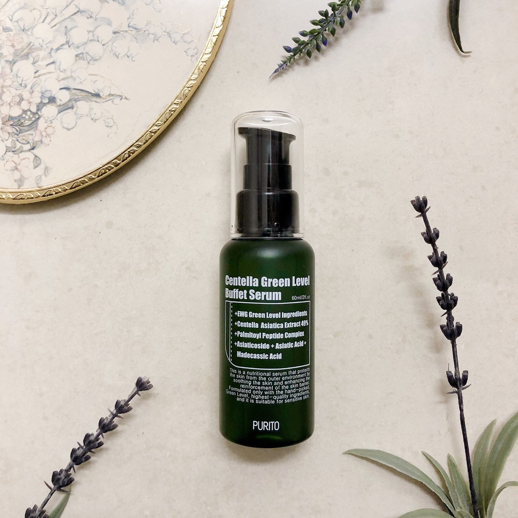 Tinh chất rau má PURITO Centella Green Buffet Serum 60ml